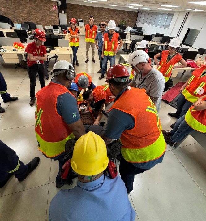 Treinamento em técnicas de resgate